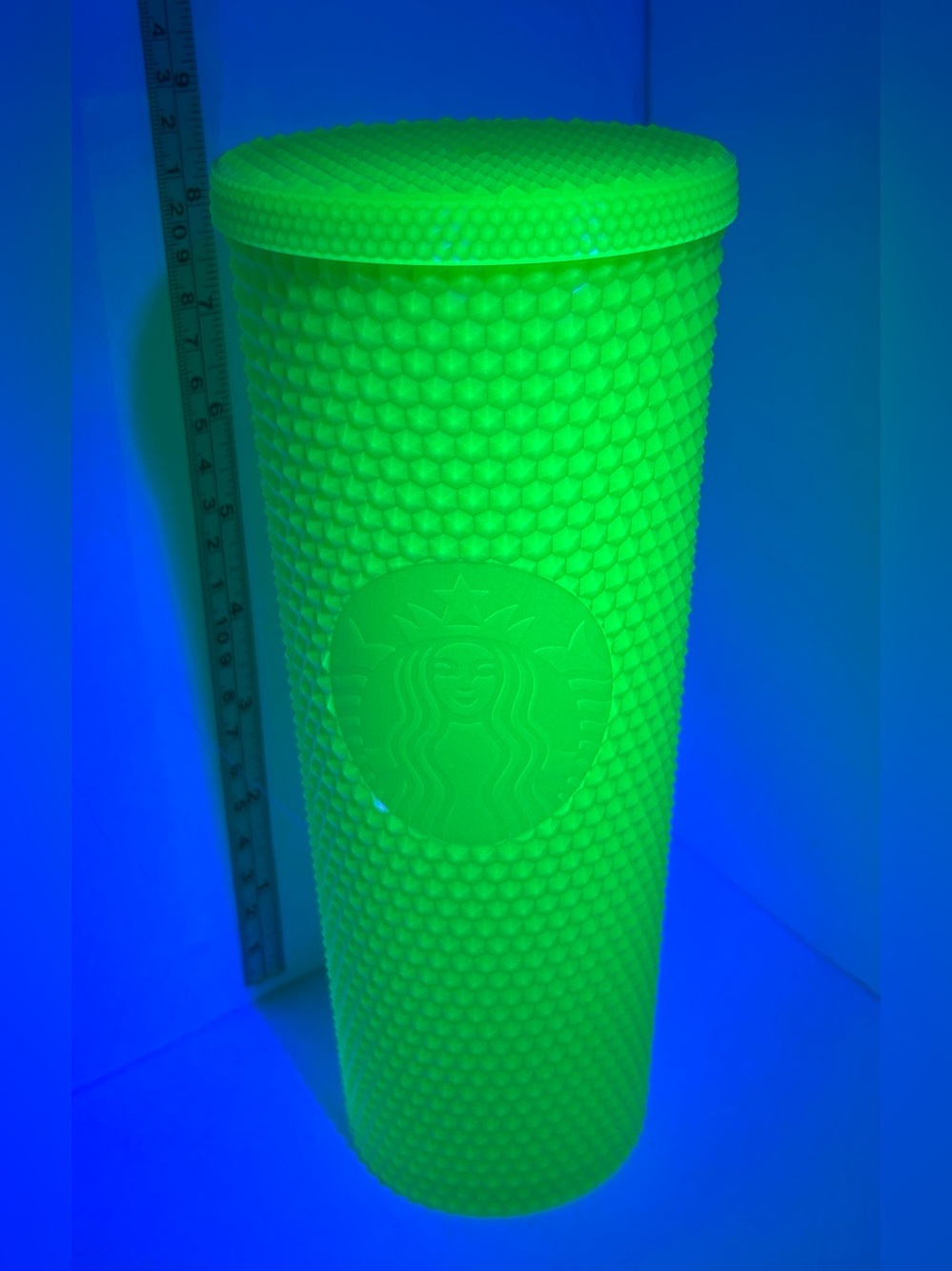 Starbucks Lemongrass Glow in Dark Studded Tumbler Venti 24 oz Fall 2022 NWT